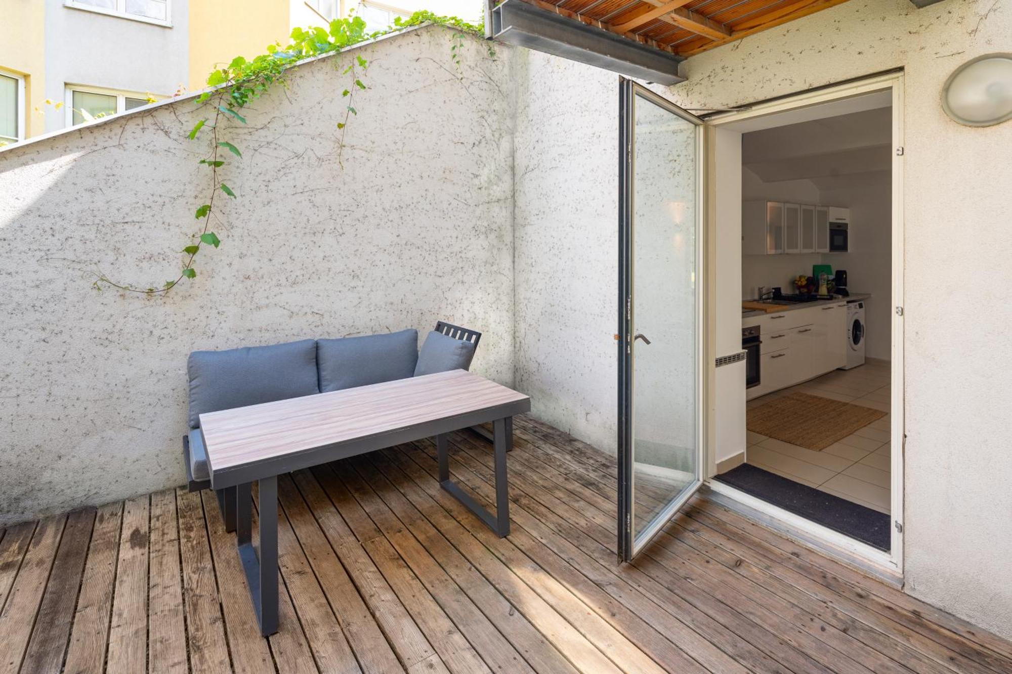 Gemuetliches, Ruhiges Apartment - 90M2 Mit Garten Und Terrasse Wina Bagian luar foto