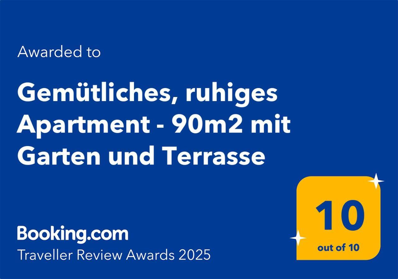 Gemuetliches, Ruhiges Apartment - 90M2 Mit Garten Und Terrasse Wina Bagian luar foto